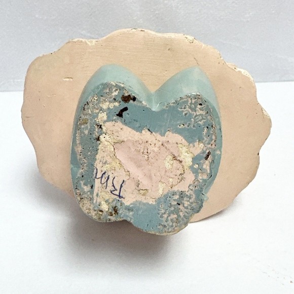 Vintage Dutch Blue‎ Girl Figurine Holding A Tulip - Picture 6 of 6